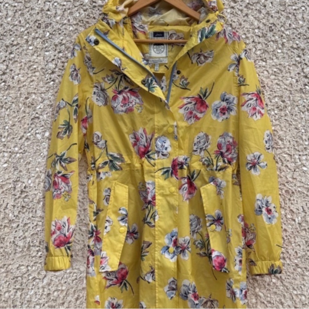 Right as Rain Golden Floral Raincoat by Joules